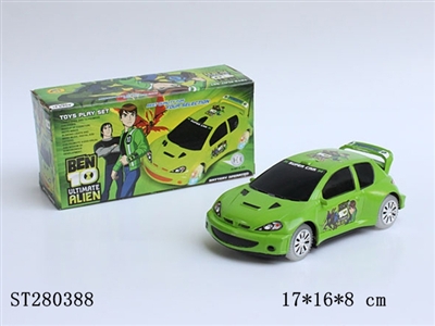 BEN10电动万向闪轮赛车 - ST280388