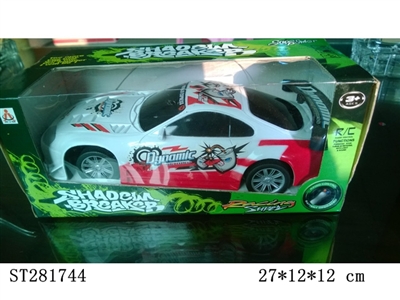 2W R/C CAR W/LIGTH&MUSIC BLACK/WHITE - ST281744