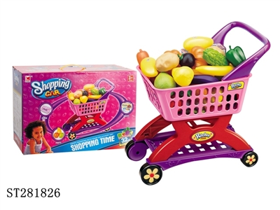 SHOPPING CART SET W/LIGHT - ST281826