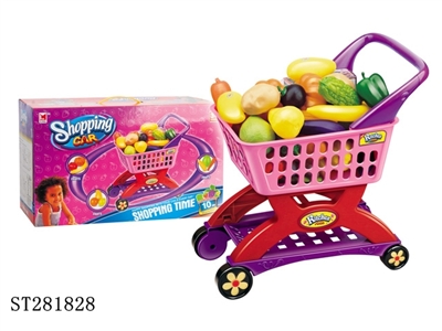 SHOPPING CART SET W/LIGHT - ST281828