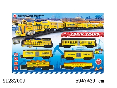 内燃电动灯光音乐轨道车 - ST282009