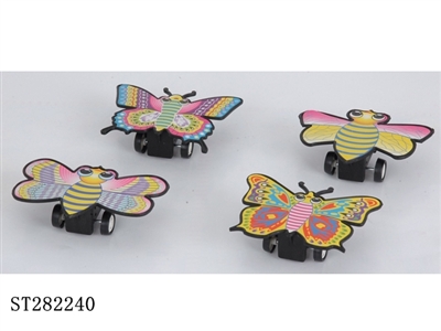 回力卡通昆虫(4款混装 每款3色) - ST282240
