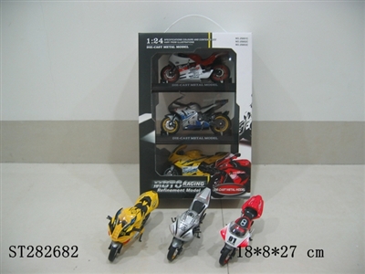 1:24METAL SLIDING MOTORCYCLE - ST282682