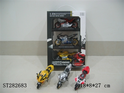 1:24METAL SLIDING MOTORCYCLE - ST282683