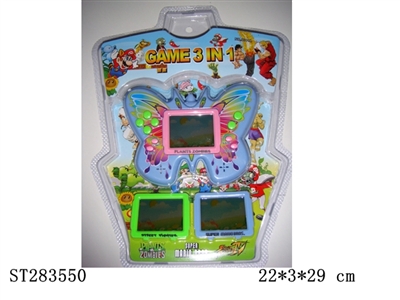 3IN1 ELECTRONIC PLAYING GAMES SET - ST283550