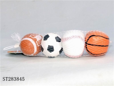 3-INCH FOUR SPORTS BALLS - ST283845