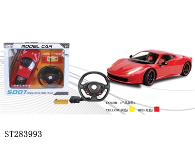 1:10 FERRARI R/C CAR WITH G-SENSOR WHEEL (INCLUDE BATTERIES) - ST283993