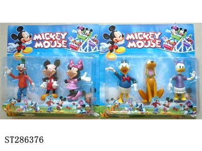 5 INCH MICKEY MOUSE WITH LIGHT (3PCS/SET)(MIXED 2 KINDS) - ST286376