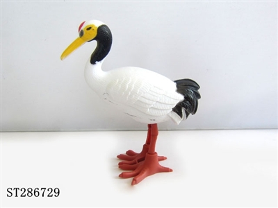 WIND UP JUMPING RED-CROWNED CRANE - ST286729