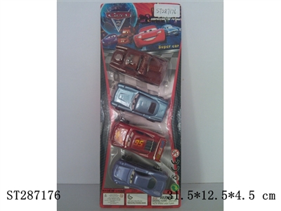 CARS 2 PULL BACK CAR - ST287176