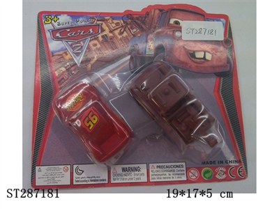 CARS 1 PULL BACK CAR - ST287181