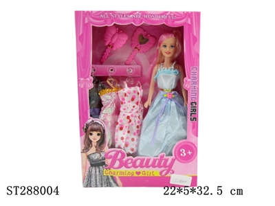BARBIE 11.5 INCH EMPTY BODY SUIT - ST288004