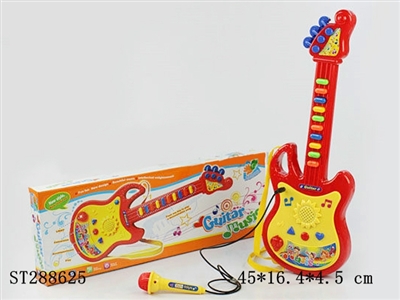 B/O GUITAR WITH LIGHT AND MUSIC - ST288625