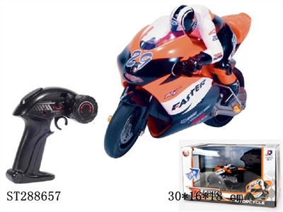 1：10 SCALE 2.4G INFRARED R/C MOTORCYCLE - ST288657
