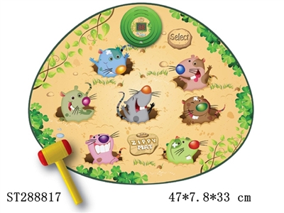 POKE A MOLE PLAY MAT - ST288817