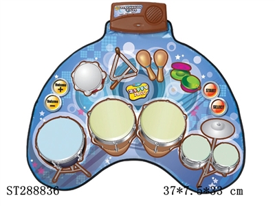 KNOCK DRUM PLAY MAT WITH MUSIC - ST288836