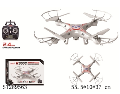 2.4G R/C QUADCOPTER WITH 200W PIXELS CAMERA   - ST289563