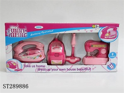 B/O SEWING MACHINE+VACUUM CLEANER+IRON - ST289886