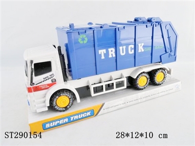 FRICTION TRUCK(WHITE&BLUE 2 COLOR ASSORTED) - ST290154