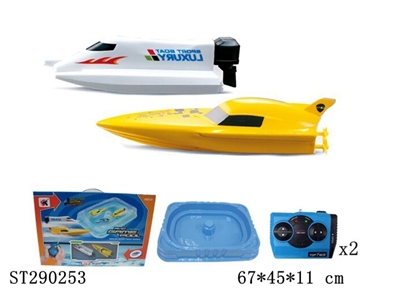 遥控艇带吸塑水池 - ST290253