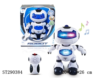 遥控跳舞机器人（灯光音乐、会跳舞） - ST290384