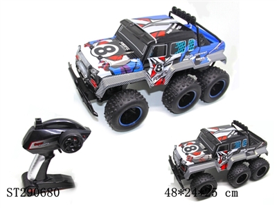2.4G 4W R/C BIG FOOT MONSTER TRUCK (RECHARGERABLE BATTERY INCLUDED) - ST290680