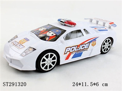 FRICTION POWER POLICE CAR - ST291320