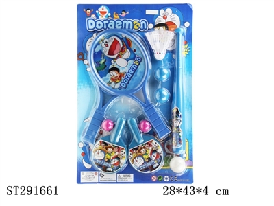 3 IN 1 DORAEMON RACQUET SET - ST291661