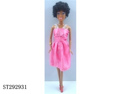 11 INCH BLACK DOLL (SOLID BODY) - ST292931