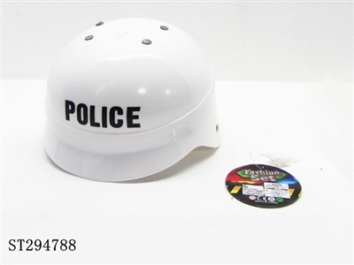 白色警察帽 - ST294788