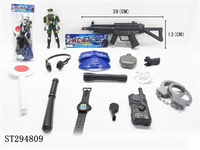 警察中套装冲锋枪（火石） - ST294809