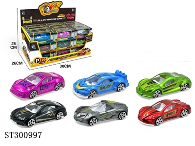 1：64概念滑行合金车36只装 - ST300997