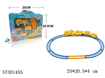 海绵宝宝电动轨道车 - ST301455