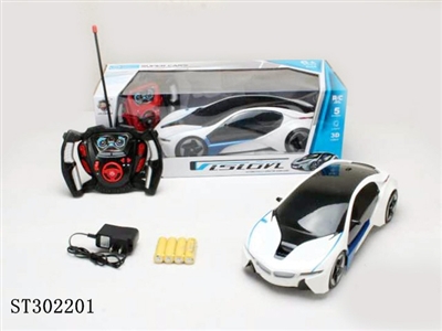 5W 1:14 R/C CAR WITH 3D LIGHT - ST302201