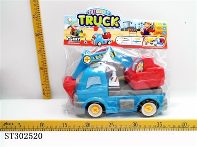 益智拆装工程车 - ST302520