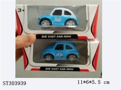 1:64甲壳虫-叮当猫1只展示盒回力合金车 - ST303939