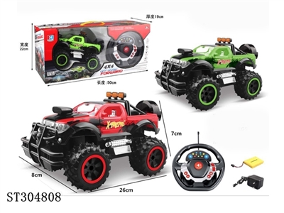 1：14 R/C CAR WITH LIGHT （WITH CHARGER & BATTERY） - ST304808