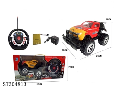 1：14 R/C CAR WITH LIGHT （WITH CHARGER & BATTERY） - ST304813