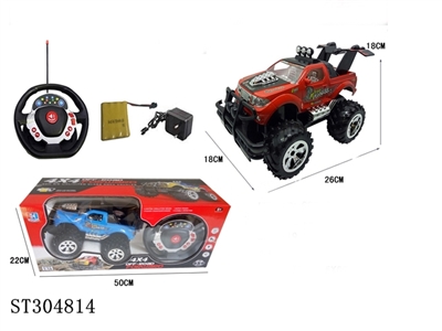 1：14 R/C CAR WITH LIGHT （WITH CHARGER & BATTERY） - ST304814