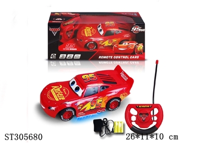 1：24 4W R/C CAR WITH LIGHT  - ST305680