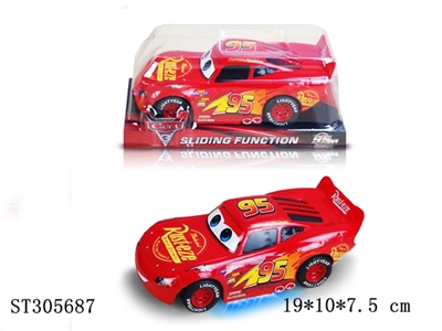 1：24 FRICTION CAR W/LIGHT - ST305687