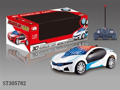 3D 4W R/C CAR WITH LIGTH  - ST305782