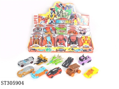 DEFORMATION ROBOT TO VEHICLE (MIXED 10 KINDS) - ST305904