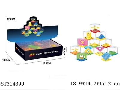 迷你脑筋急转弯游戏12只庄（英文) - ST314390
