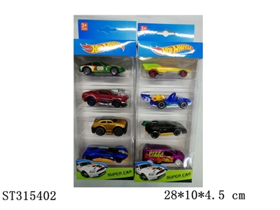 1:64 SLIDING DIE CAST CAR (4PCS/BOX) - ST315402