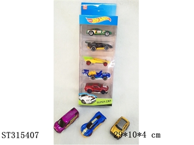 1:64 SLIDING DIE CAST CAR (5PCS/BOX) - ST315407