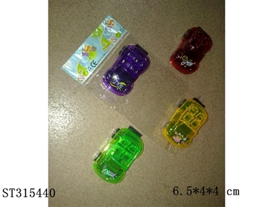 PULL BACK TRANSPARENT CAR - ST315440
