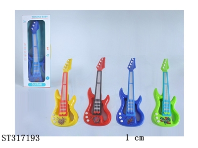 4弦灯光音乐吉他（红，蓝，黄，绿混装） - ST317193