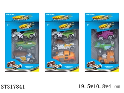 1:64 SLIDING DIE CAST CAR - ST317841