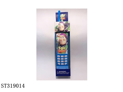玩具总动员大哥大3D灯光音乐手机 - ST319014